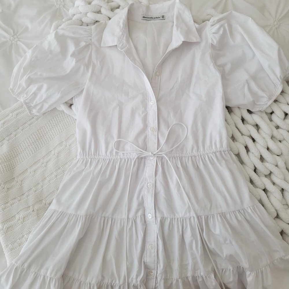 Abercrombie & Fitch White Dress